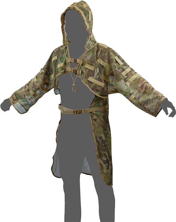 Concealment Vest Camo - Ghillie Viper (720x720), Png Download