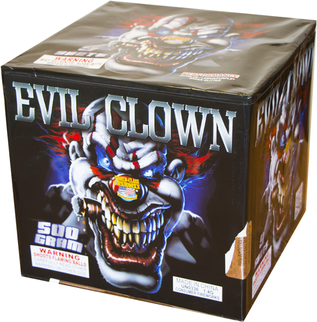 Km30018-27 Evil Clown 6/1 - Clown Face Vinyl Sticker (1024x768), Png Download