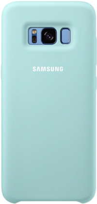Galaxy S8+ Plus Official Samsung Silicone Cover Green (450x450), Png Download