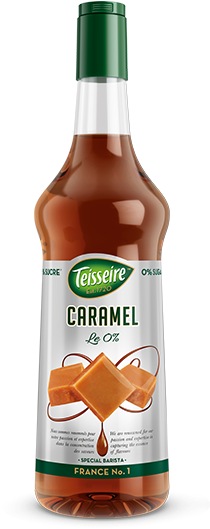 Teisbarista0caramel1lpet Png - Teisseire Hazelnut Coffee Syrup 1 Litre (346x535), Png Download