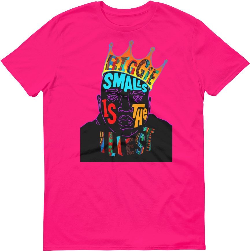 Biggie Smalls Is The Illest Short Sleeve T-shirt - Big Notorious Big Illest Poster Ideal Gift Present (1000x1000), Png Download