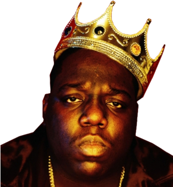 > - Biggie - Christopher Wallace (356x400), Png Download