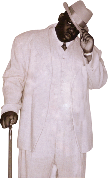 Share This Image - Biggie Smalls Cane (366x600), Png Download