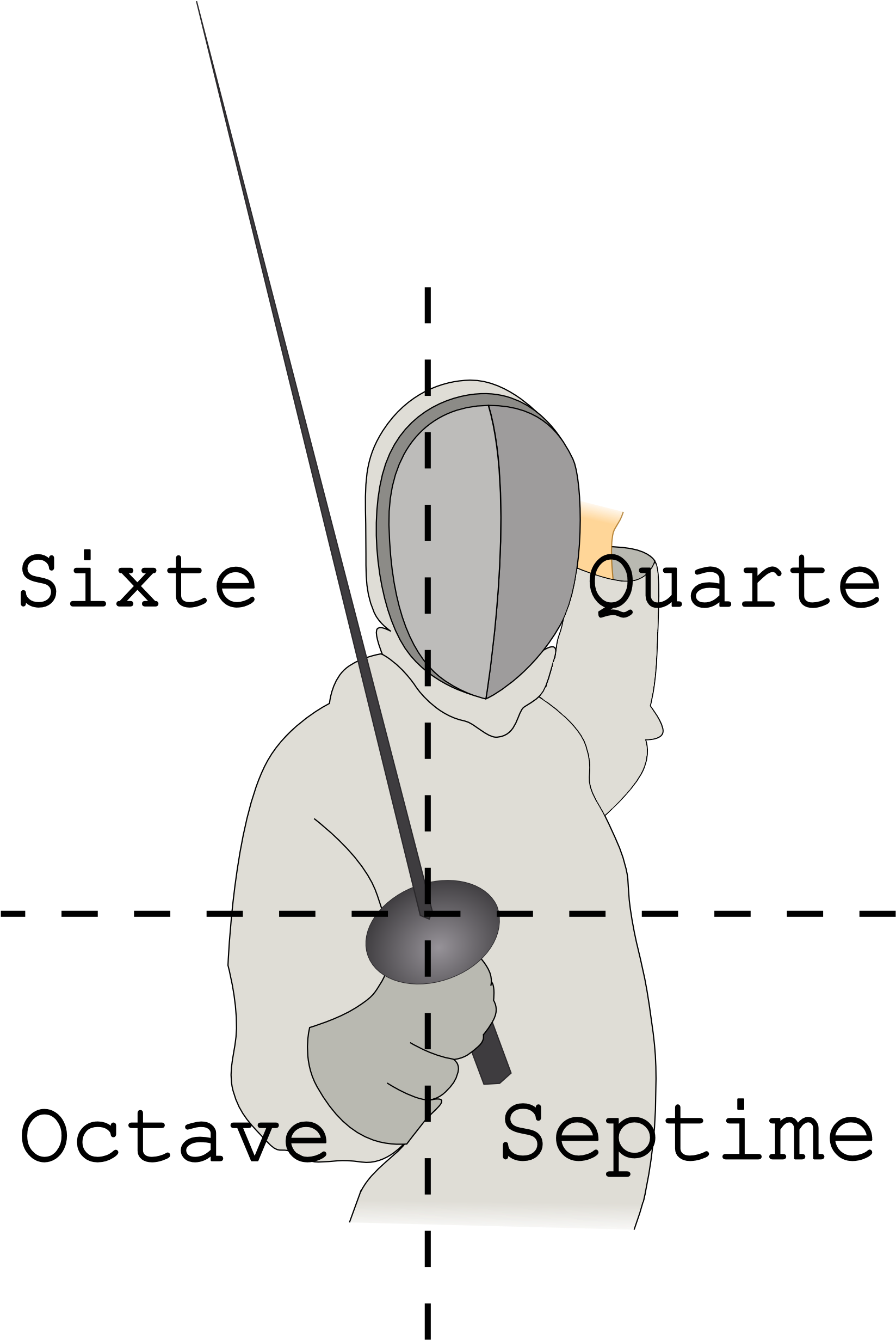 Download The Lines In Fencing Lines In Foil Fencing Full Size PNG