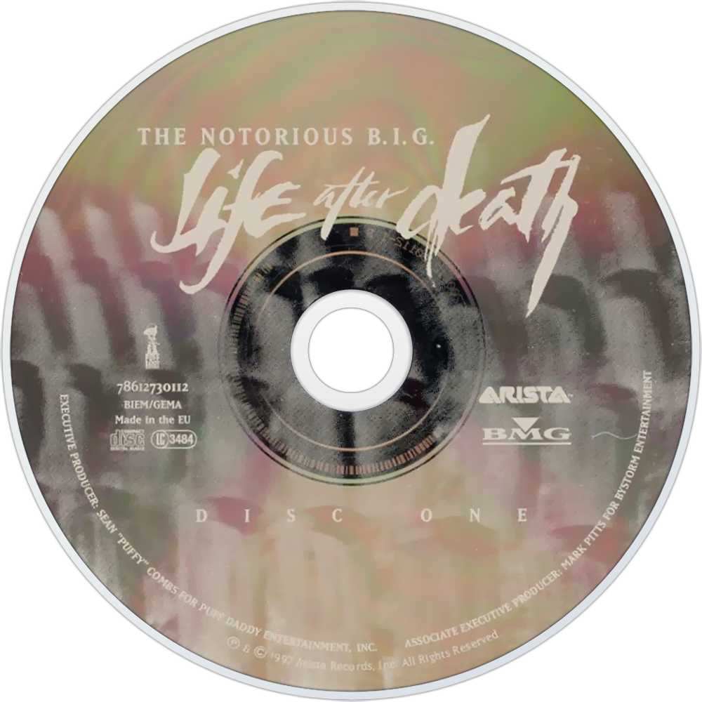The Notorious B - Biggie Life After Death Cd (1000x1000), Png Download