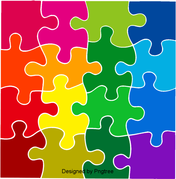 Colorful Geometric Shape Pattern, Bright Colors, Geometry, - Shape (640x640), Png Download