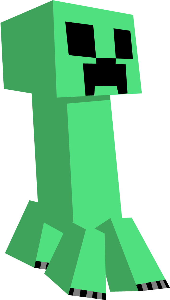 Ukrainian Game Portal Template Creeper - Mınecraft Creeper Png (800x1250), Png Download