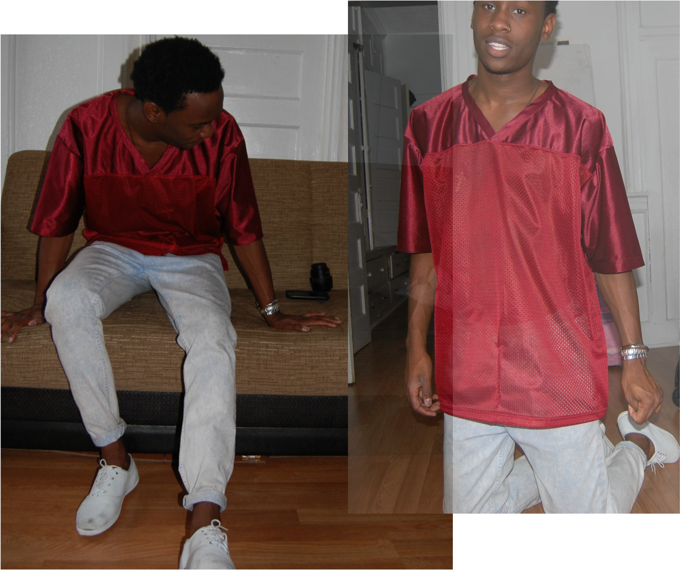 Biggie Smalls T Shirt Topman &circlearrowleft - Sitting (1323x1110), Png Download