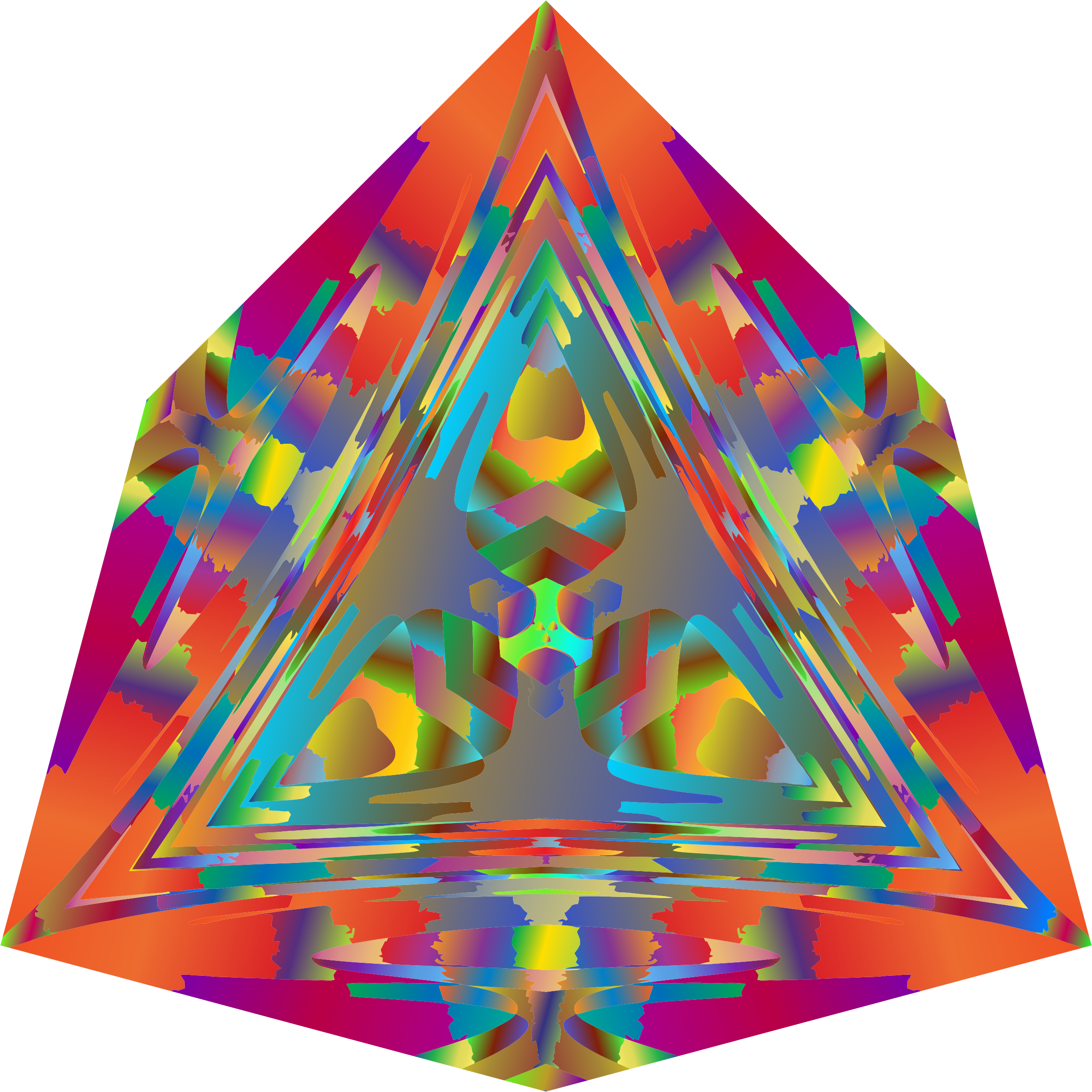 This Free Icons Png Design Of Prismatic Abstract Geometric (2274x2274), Png Download