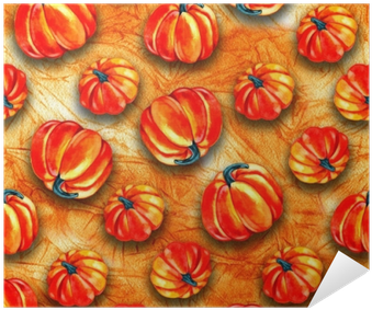 Artistic Seamless Halloween Pattern Design - Watercolor Painting (400x400), Png Download
