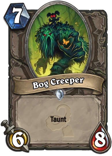 Bog Creeper - Hearthstone Lovecraft (400x543), Png Download