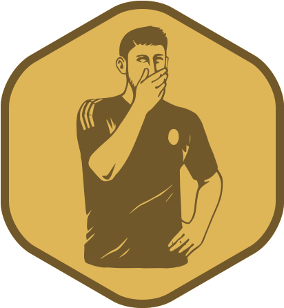 Ach Own Goal Gold - Illustration (419x508), Png Download