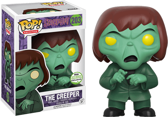 The Creeper Big Apple Collectibles - Scooby Doo Creeper Pop (600x600), Png Download