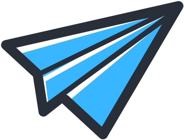 Paperplane Png - Triangle (800x800), Png Download