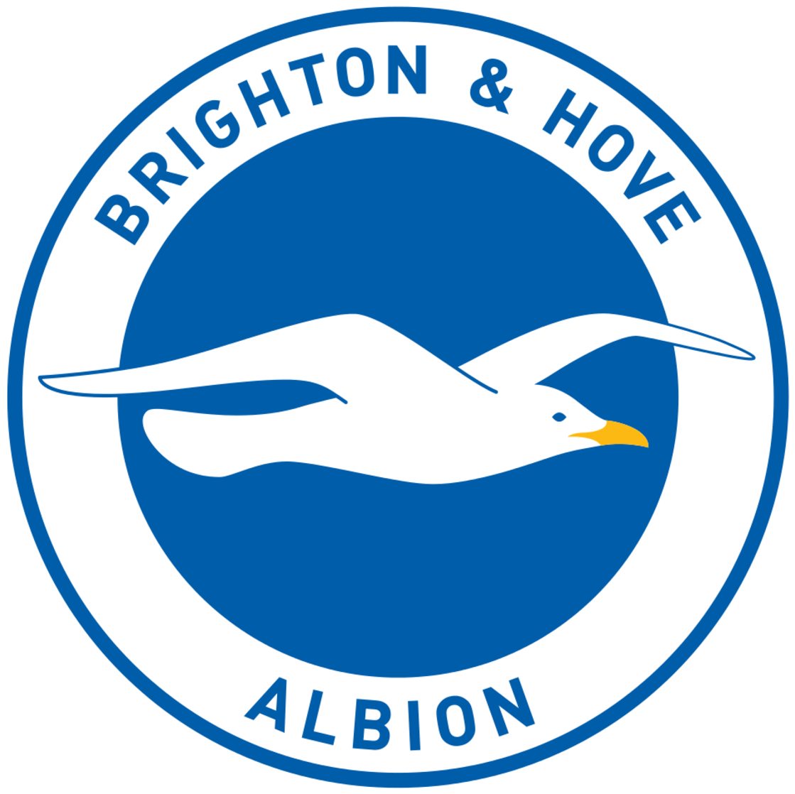 1024px-brighton & Hove Albion Logo - Brighton And Hove Albion Logo Png (1200x1200), Png Download