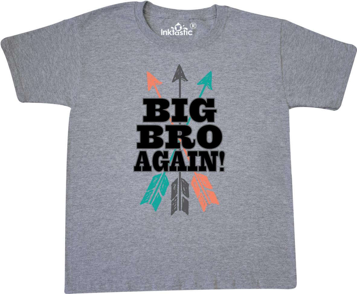 Bleu I'm Vais être A Big Brother Again Bleu T-shirt Bébé En âge