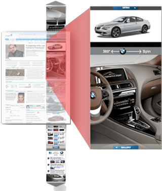 Filmstrip Advertising - Advertising (383x426), Png Download