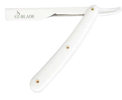 Pitch White Straight Razor - Blade (530x530), Png Download