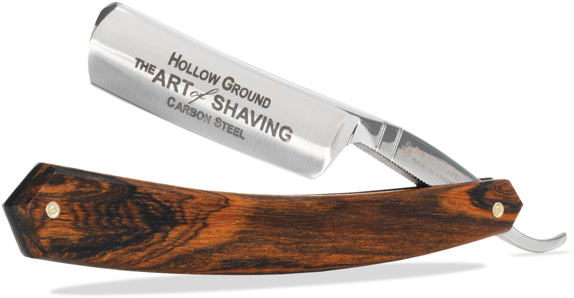 Bocote Wood Straight Razor - Taos Bocote Wood Straight Razor (1400x668), Png Download