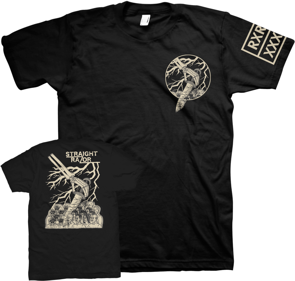 Straight Razor "decapitation" Black - Modern Life Is War T Shirt (1200x1200), Png Download