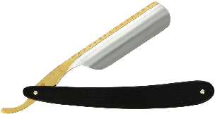 Dovo Ebony Straight Razor 6/8 Inch - Dovo 6/8" Bismarck 2 Straight Razor 26810 (384x384), Png Download