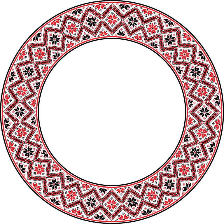 Download Round Frame Png Transparent Image - Painted Porcelain Texture (768x768), Png Download