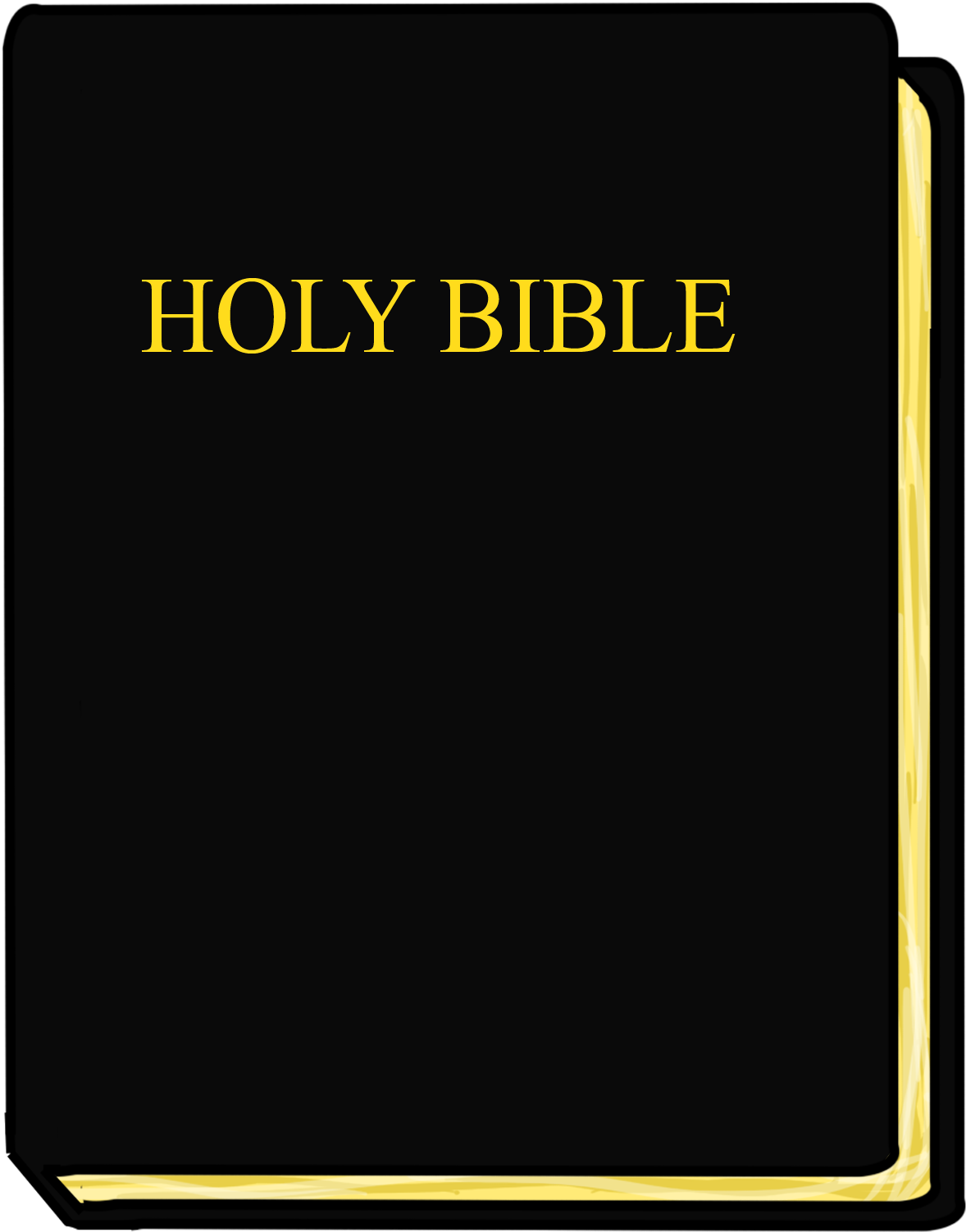 Bible Cliparts - Clip Art Of A Bible (1350x1800), Png Download