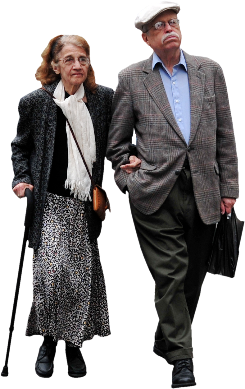 Share This Image - Old People Png (600x600), Png Download
