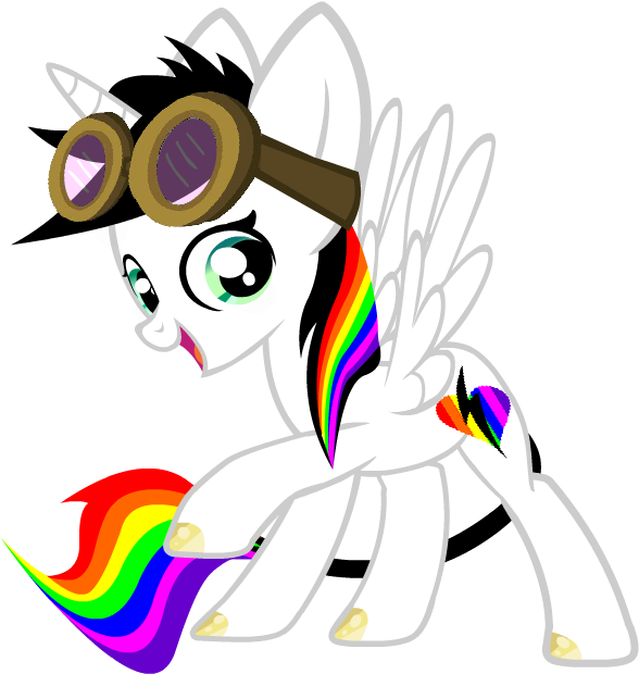 151 - Mlp Fim Lightning Bliss (600x650), Png Download