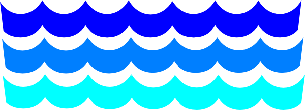 Jpg Free Wave Pattern Close Clip Art At Clker - Wave Border Clip Art (600x218), Png Download