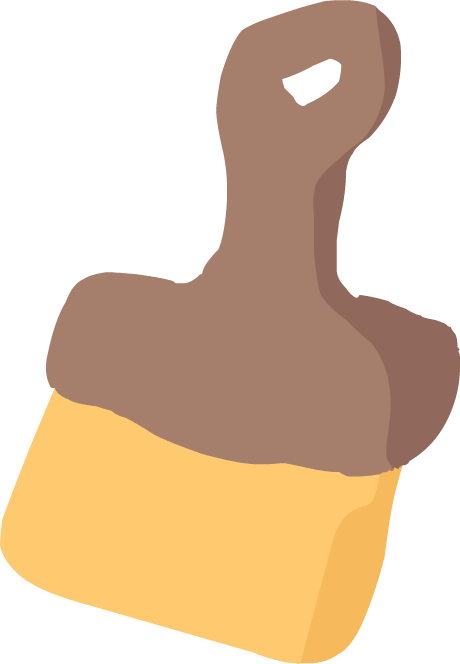 Paintbrush-0 - Paintbrush (460x664), Png Download