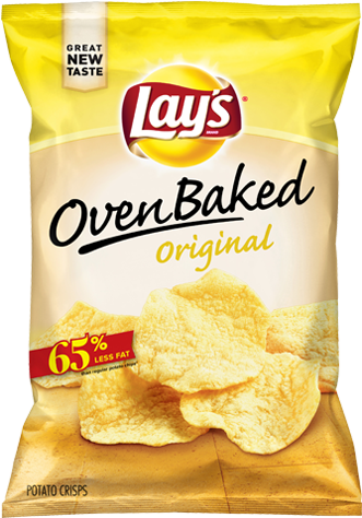 Goods Foods Building Healthy - Lay's Baked! Potato Crisps, Original - 1.38 Oz Bag (334x483), Png Download