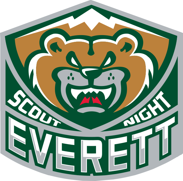 Scout Nights - Everett Silvertips Png (629x623), Png Download