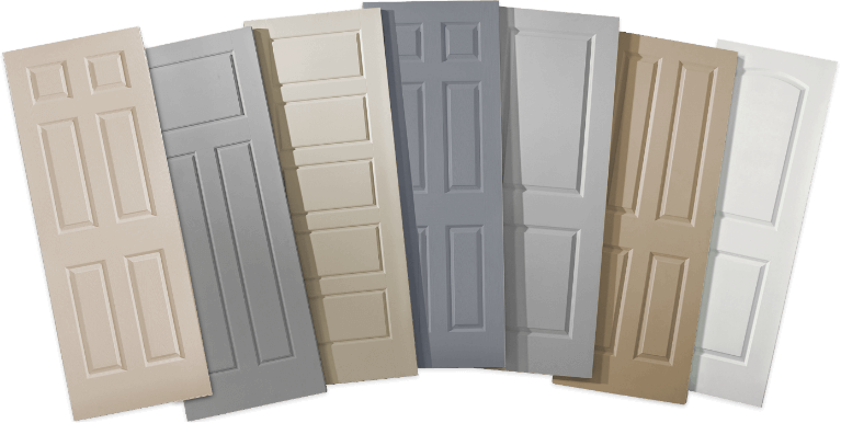 Slab Doors - Interior Doors (767x386), Png Download