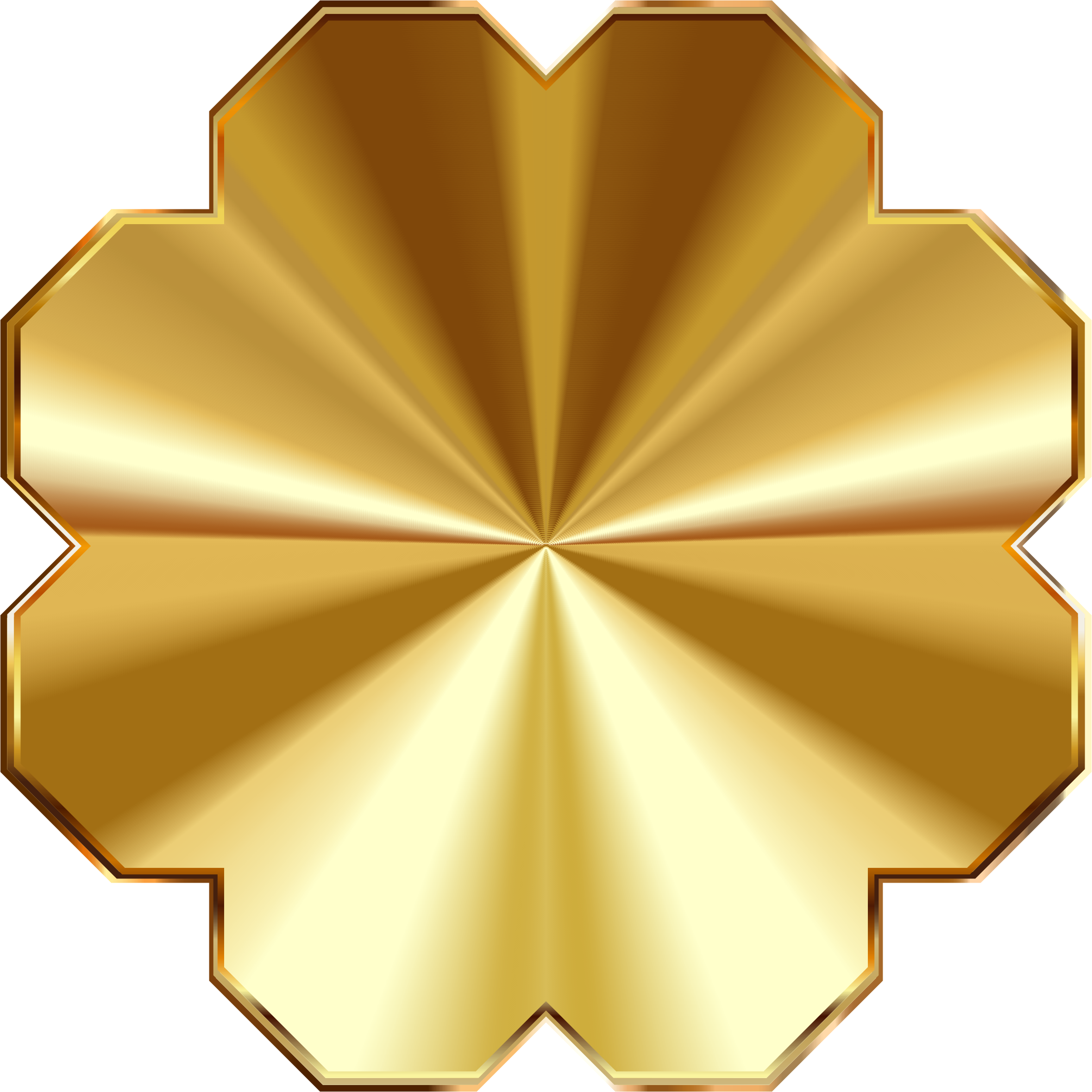 This Free Icons Png Design Of Gold Plaque No Background (2358x2358), Png Download