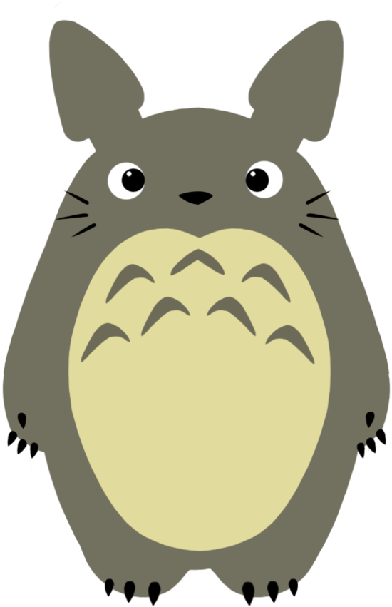 Transparent Totoro Background - Totoro Png (894x894), Png Download