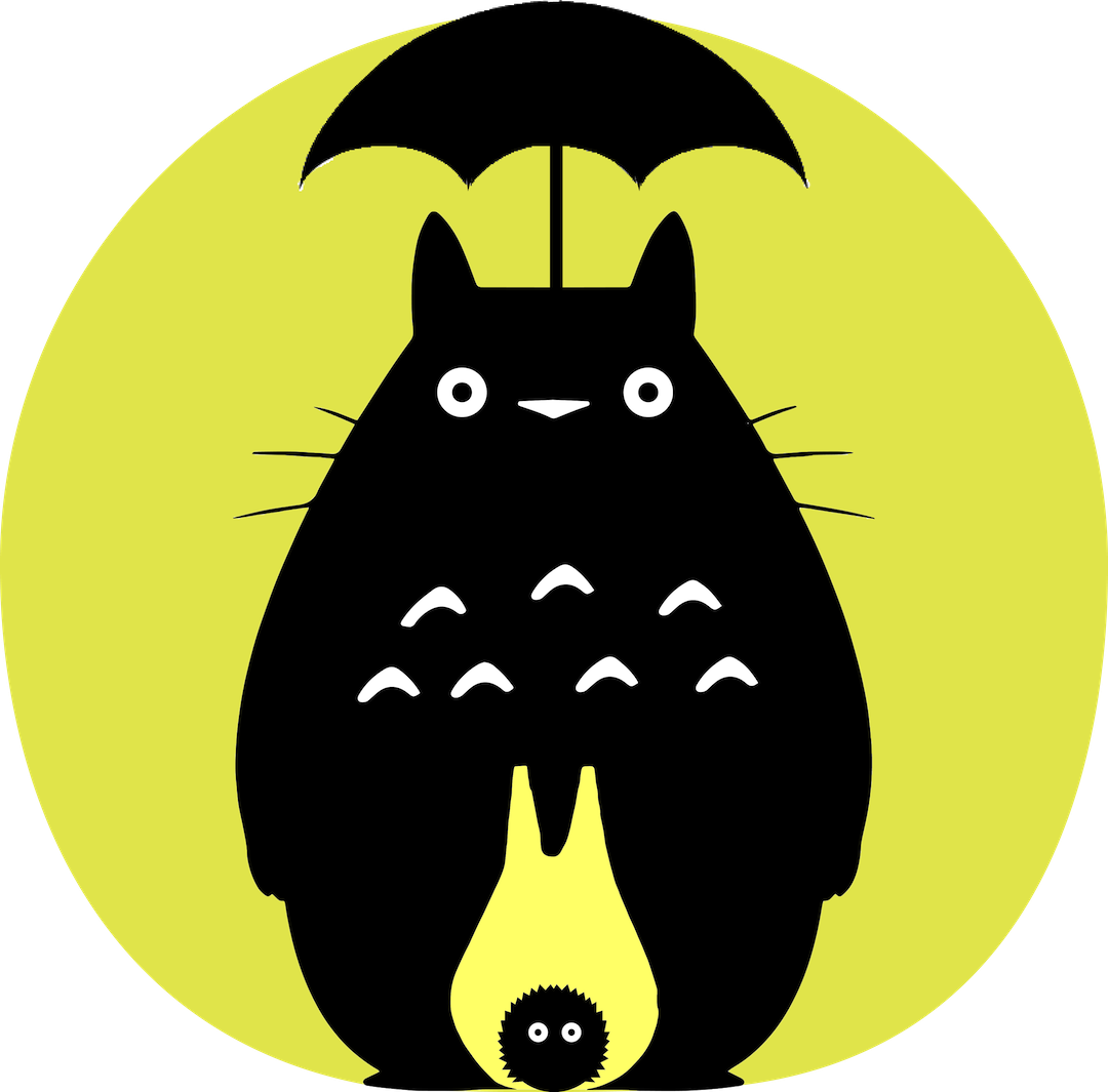 Nerd Pumpkin Clipart - Totoro Pumpkin Carving Template (1080x1065), Png Download