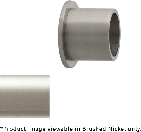 Inside Mount For Fixed Pole - Aria Metal Curtain Rod Inside Mount Brackets (670x670), Png Download
