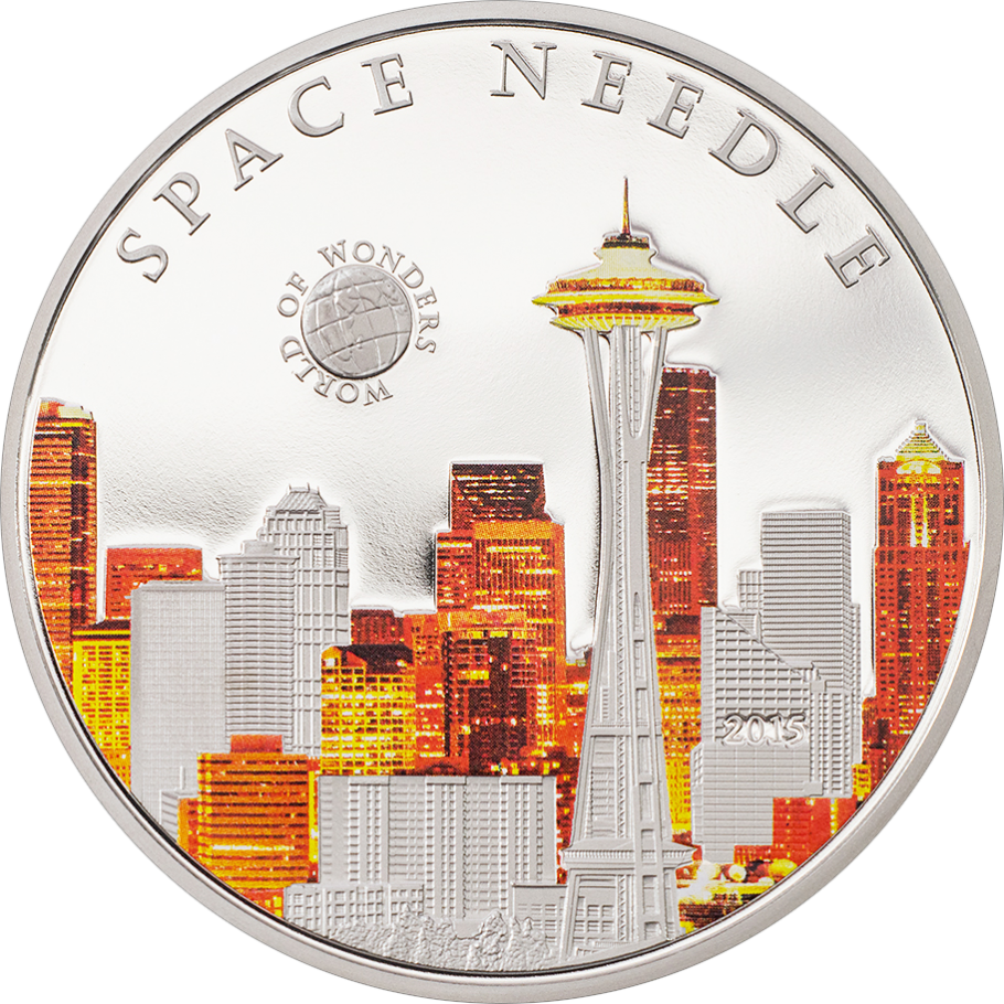 Space Needle (910x910), Png Download