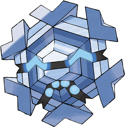 Cryogonal - Ice Pokemon 5th Gen (477x440), Png Download