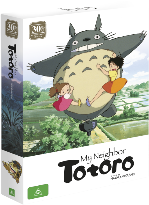 My Neighbor Totoro 30th Anniversary Ltd Ed - My Neighbor Totoro 30th Anniversary (516x724), Png Download