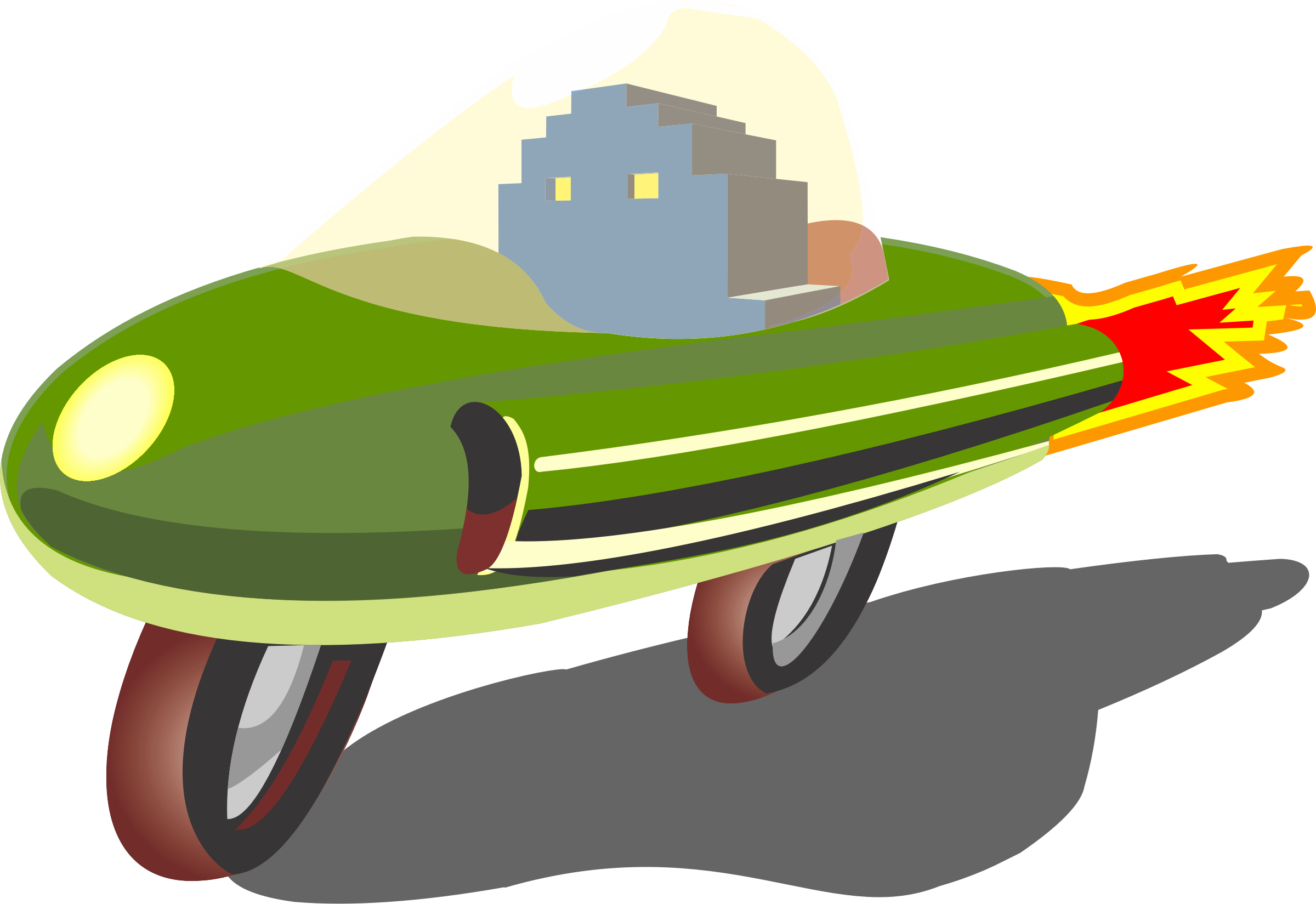 Big Image - Bicycle (2400x1649), Png Download