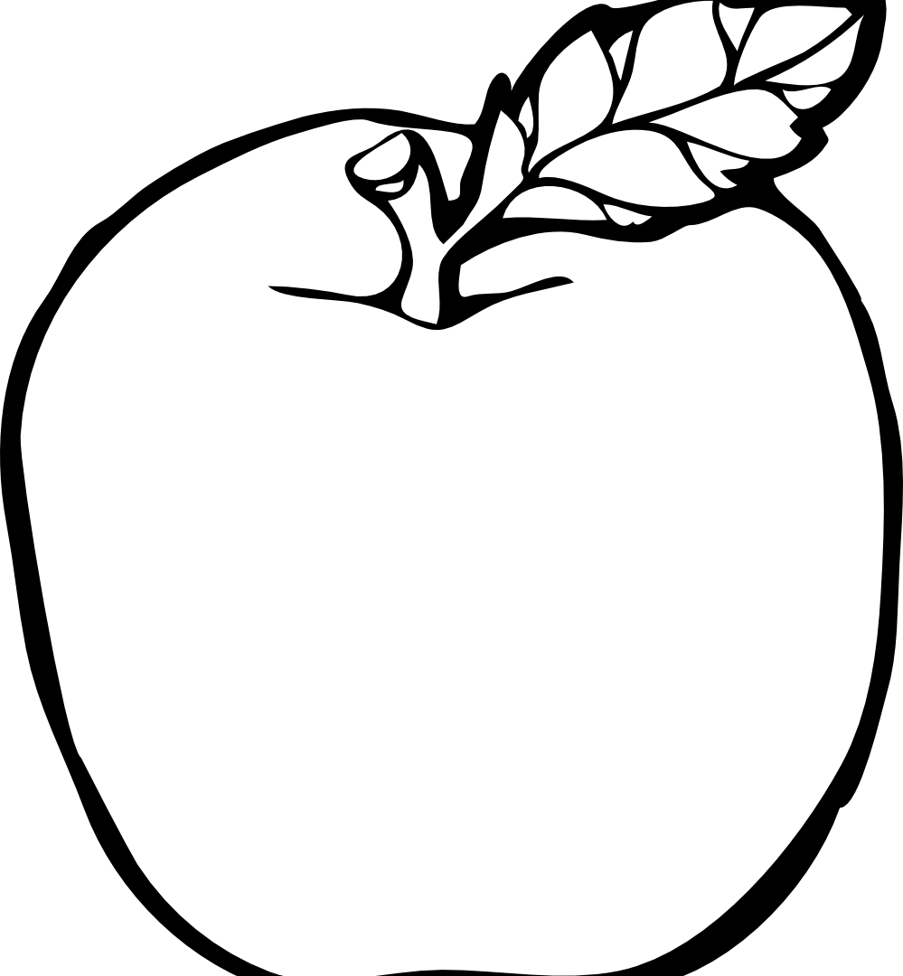 Breathtaking Clipart Black And Whiteuits Summer In - Fruits In Clipart Black And White (999x1080), Png Download