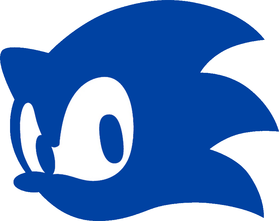Sonic Head Icon - Sonic The Hedgehog Icon (888x704), Png Download