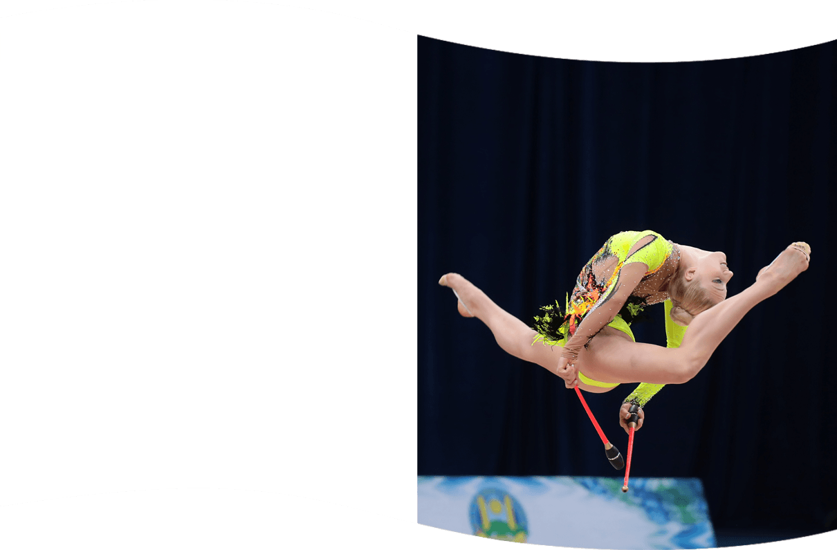 Clubs - Artistic Gymnastics (1210x795), Png Download
