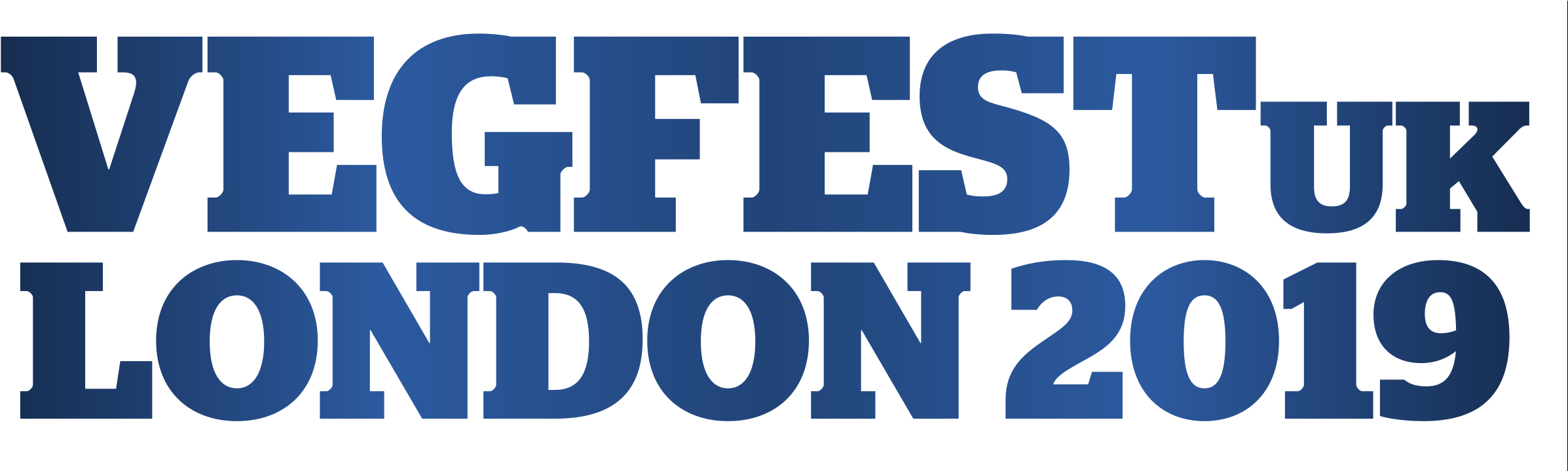 London 2019 Vegfestuk - Majorelle Blue (2481x719), Png Download