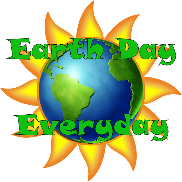 Earth Day Every Day - Sun Clip Art (600x600), Png Download