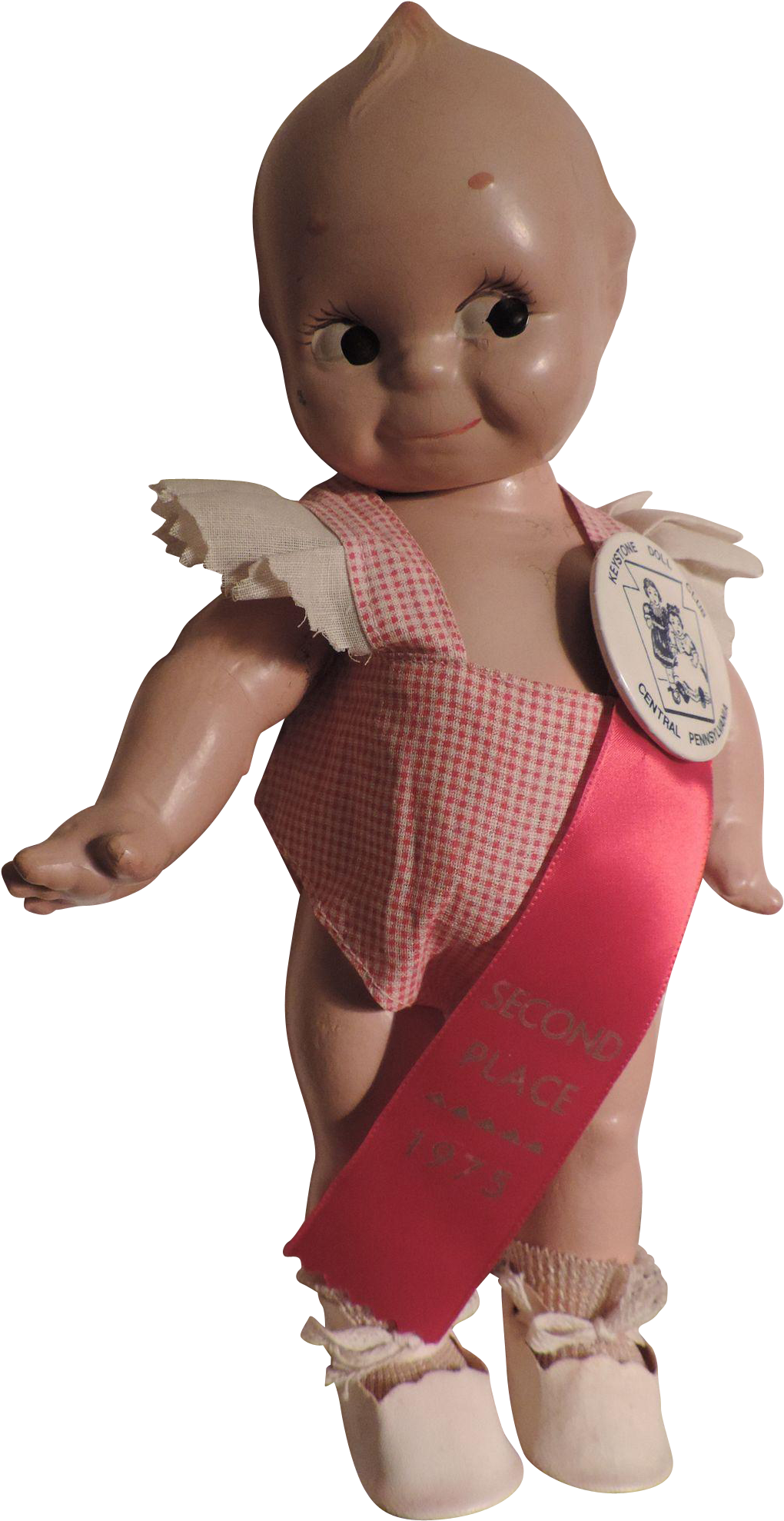 Cameo Kewpie Original With Prize Ribbon From - Doll (1977x1977), Png Download