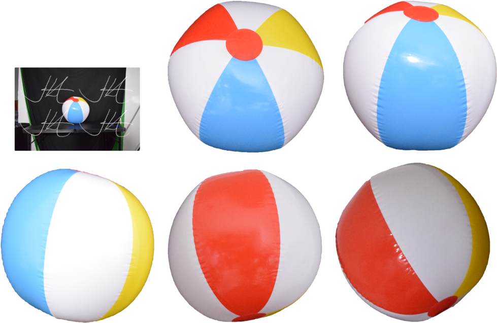 Beach Ball Png - Circle (1024x682), Png Download
