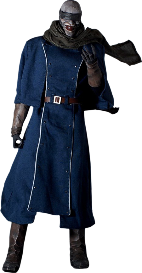 Priest Sixth Scale Figure - Overcoat (451x868), Png Download
